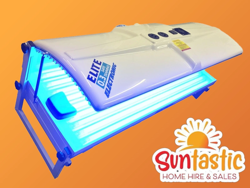 Elite Double Laydown tanning bed - view 1